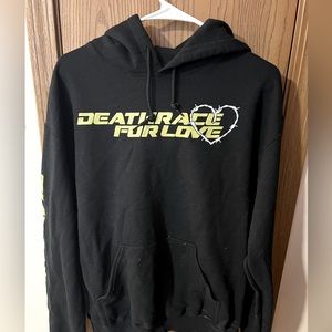 death race for love juice wrld concert hoodie M (half evil 333)